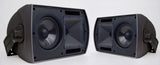 Klipsch AW-650 All Weather Outdoor Speakers Black Pair B-stock