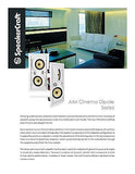 SpeakerCraft AIM Cinema Dipole Five Rear Speaker Each. {NEW}