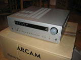 Arcam FMJ AVR250 SILVER 7.1 Channel 75 Watt Receiver Manufacturer Refurbished