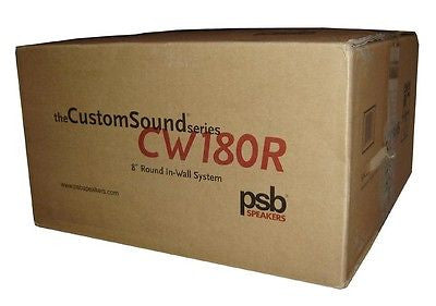 PSB CW-180R 8 inch In wall Loudspeaker Round Grill Each