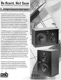 PSB CHS40 CustomSound Series-In Cabinet Each