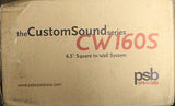 PSB CW-160s In wall Loudspeakers (1Pr)