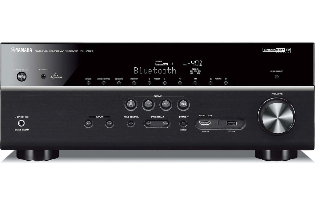 Yamaha RX-V679 7.2-channel home theater receiver with Wi-Fi®, Bluetoot –  Sound Seller LLC