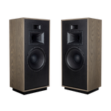 KLIPSCH FORTE IV 15" LOUDSPEAKER PAIR Distressed Oak Brand New MADE IN THE USA!