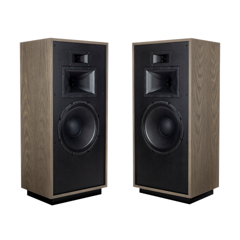 KLIPSCH FORTE IV 15" LOUDSPEAKER PAIR Distressed Oak Brand New MADE IN THE USA!