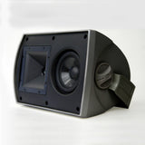 Klipsch AW-525 All Weather Series Outdoor Speakers Black Pair B Stock