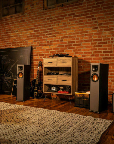 Klipsch R-610F Tower Speakers Pair Ebony (B-Stock)